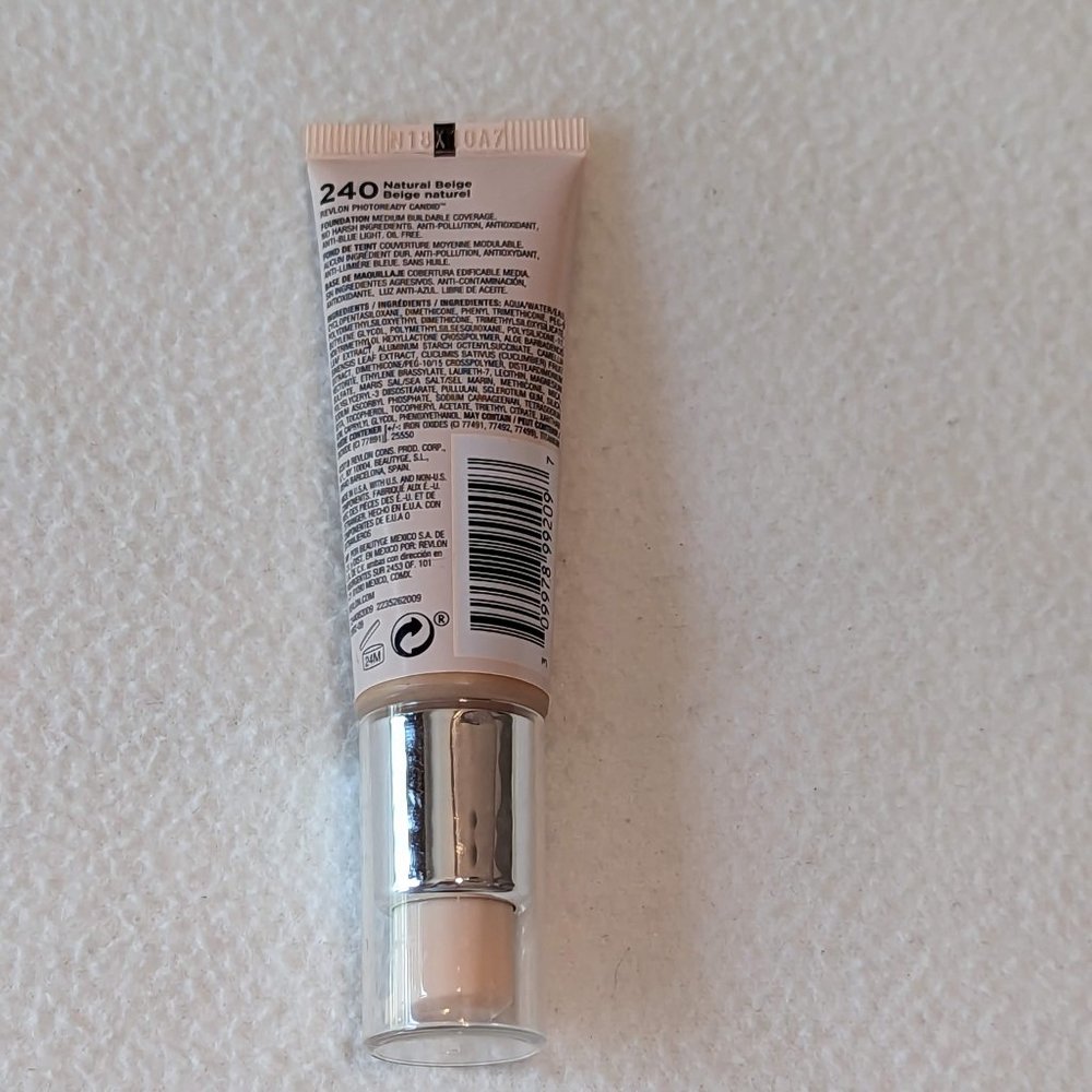 🌷4/$20 Photoready Candid 240 Natural Beige Natural Finish Foundation Revlon - Picture 4 of 6